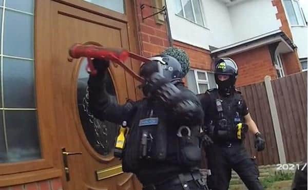 Derbyshire police have taken part in a national crackdown on drug gangs.