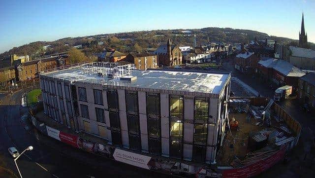 The Northern Gateway Enterprise Centre, part of a £19.9m scheme to breathe new life into the northern entrance to Chesterfield town centre, is also preparing to open its doors after construction delays caused by the pandemic.