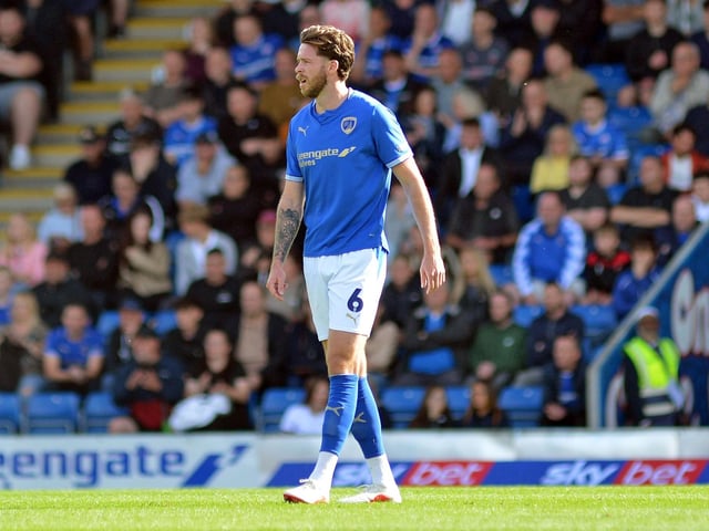 Jack Simpson 7: No captain's armband this time but backed up a solid midweek shift against Colchester with another one here alongside Alfie Pond in wet, defender-unfriendly conditions.