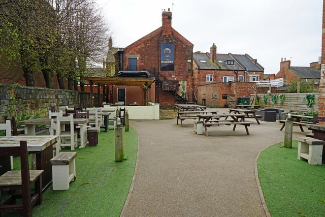 The 2019 renovation breathed new life into The Railway - when a former car park was changed into the biggest beer garden in Belper - which is popular all year long and often hosts live music.