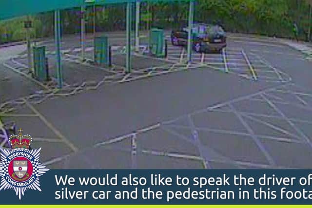 Derbyshire police have released CCTV footage of a car they are keen to trace in connection with the dog theft investigation.