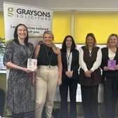 Graysons female staff are backing the self examination initiative