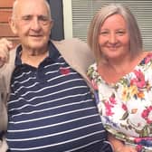 Amanda Griffiths will be dedicating a forget-me-not in memory of her beloved dad, Victor Tye, who experienced ‘exceptional’ care at Ashgate Hospice’s Inpatient Unit