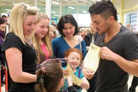 Spot anyone you know with Peter Andre?
