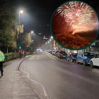 Police explain presence at hills overlooking Matlock Bath Illuminations