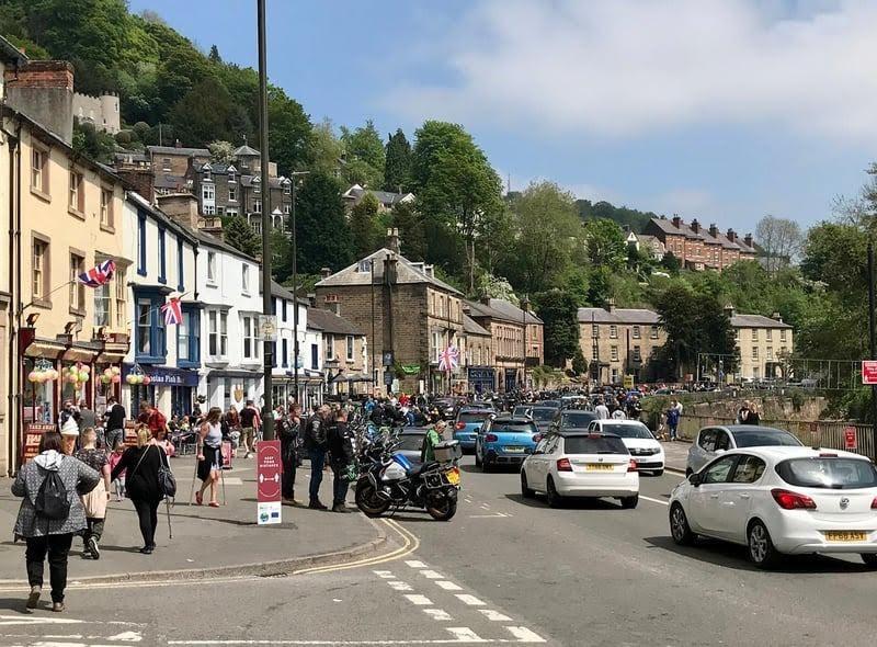 Named 'the seaside town without the sea', Matlock Bath, 1.5 miles south of Matlock, is known for its colourful buildings set alongside the River Derwent. It's been a popular tourist destination since the late 17th century when spa waters were discovered here.