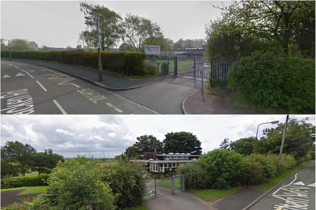 Changes are to be made to the admission arrangements for Brackenfield Special School (top) and Mickley Infant and Nursery School
