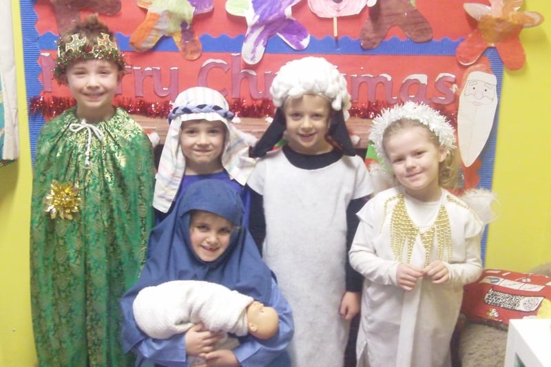 Denby Free School nativity play.