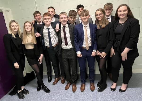The group, who are all in Year 12 at Outwood Academy Newbold, will walk for Ashgate Hospice on Thursday, December 23