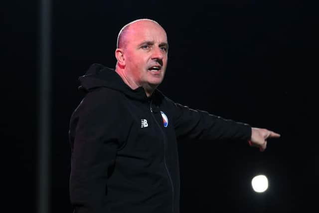 Chesterfield manager Paul Cook.