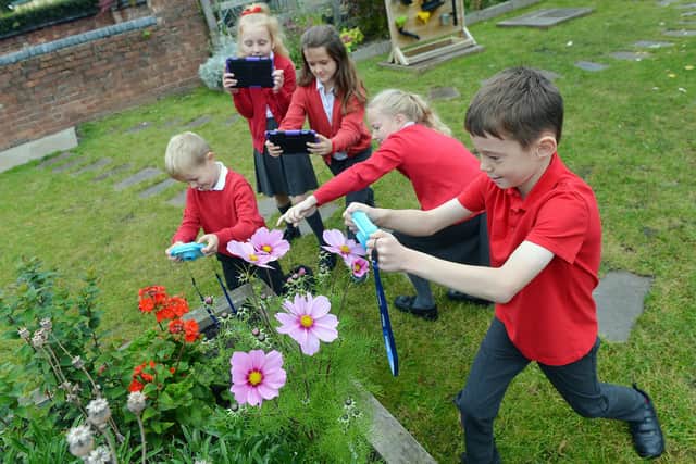 Pupils at Barlborough Primary School also take part in photography classes as part of the Artsmark.