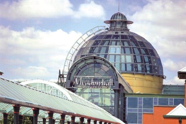 Meadowhall was at its full capacity on bank holiday Monday