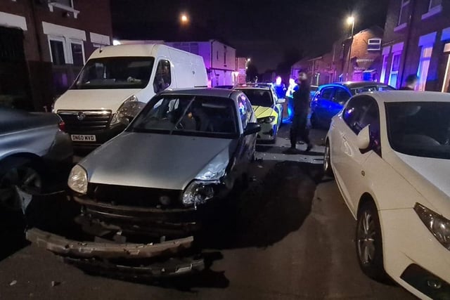 On Sunday, May 22, the DRPU tweeted: “Derby. Hyundai linked to multiple thefts across the Midlands. Fails to stop in Normanton before crashing into parked vehicle. One passenger detained. Enquiries ongoing.”