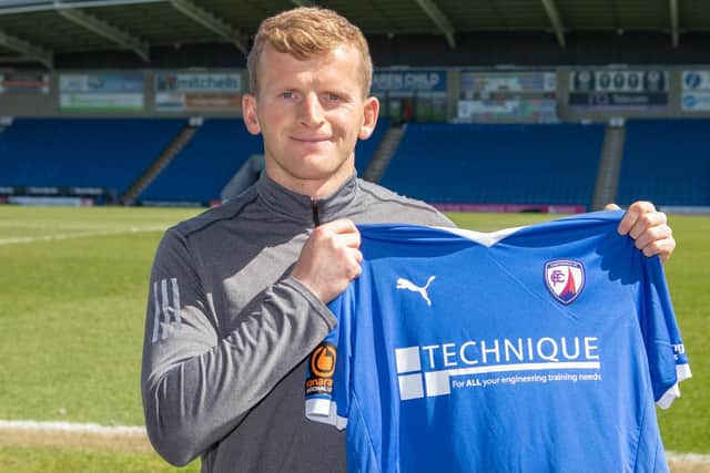 Danny Rowe has joined Chesterfield from Bradford City. Picture: Tina Jenner.