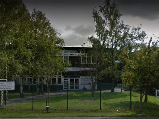 The Pingle Academy on Coronation Street in Swadlincote, also had a success rate of 49 per cent. The school saw 485 applications submitted - but only 240 students received acceptance letters.
