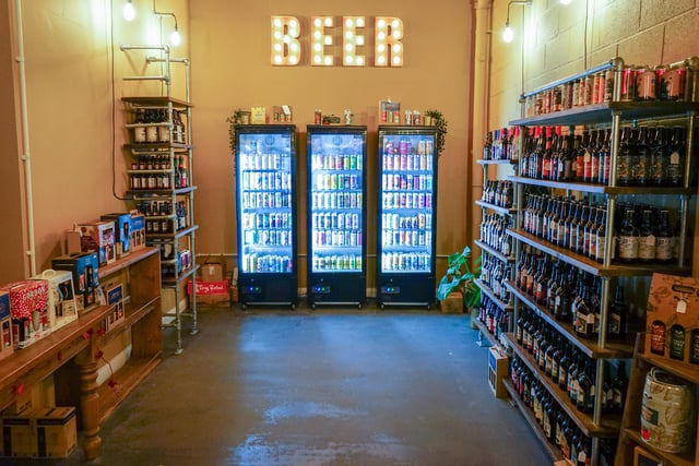The extensive beer selection is perfect for the craft flavour enthusiast.