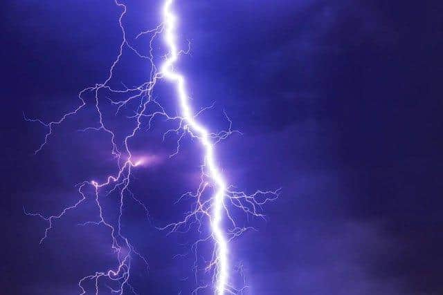 Chesterfield is set to be hit by thunderstorms later this week, according to the Met Office.
