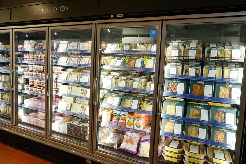 The frozen food section means shoppers can enjoy the taste of Chatsworth for weeks after their visit.