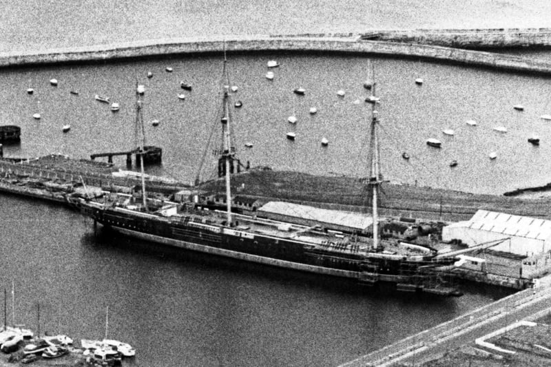 HMS Warrior, the world’s first iron battleship which is being restored at Hartlepool’s Coal Dock, was due to open at Easter 1981. 
Officials were hoping to treble the 6,000 visitors who came a year earlier. Were you one of the people who went to see her during her restoration?