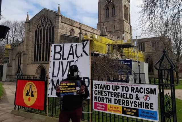 Alfred Graham from Chesterfield and North Derbyshire Stand Up To Racism.