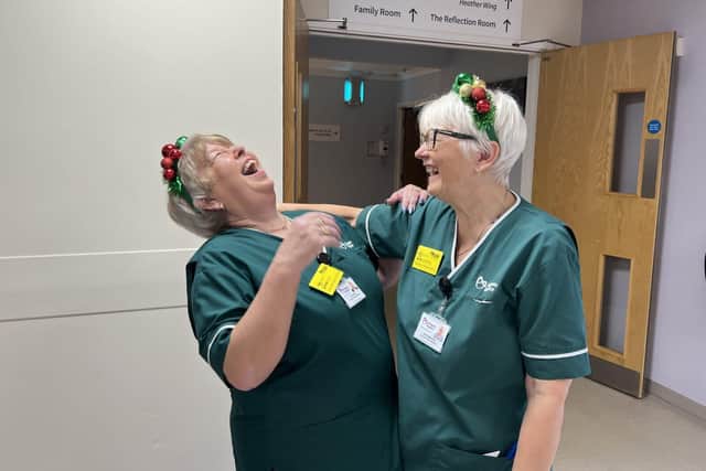 Lynne North and June Spreckley