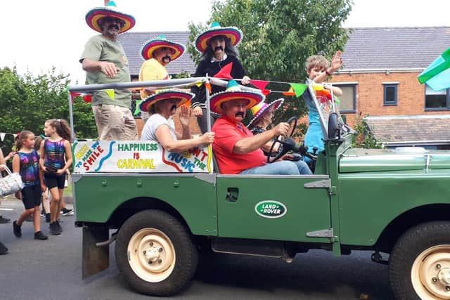 Barlow Carnival procession of decorated floats takes place on Saturday, August 19 from 1pm.
