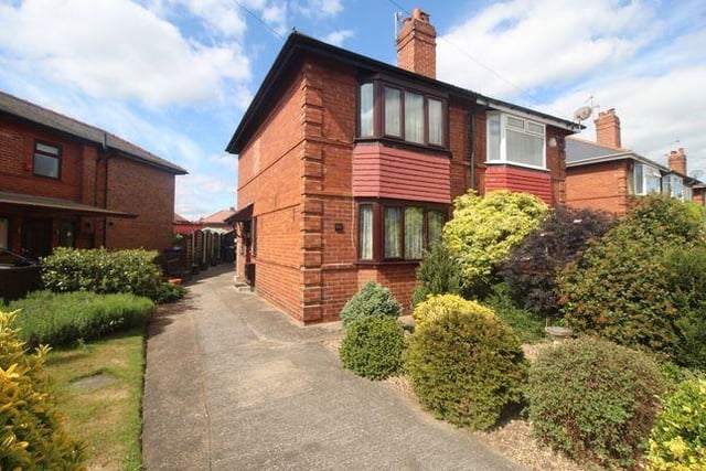 This two bedroom semi-detached has a large driveway. Marketed by Reeds Rains, 01302 378051.