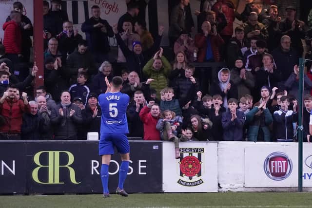 Will Evans is desperate to give the Spireites fans something to shout about next season.
