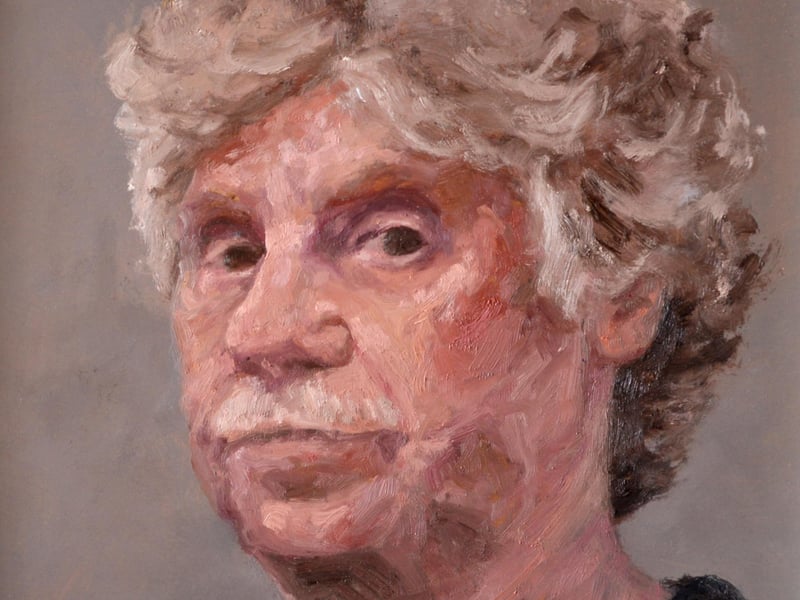 Man in Station by Rose Wood.
