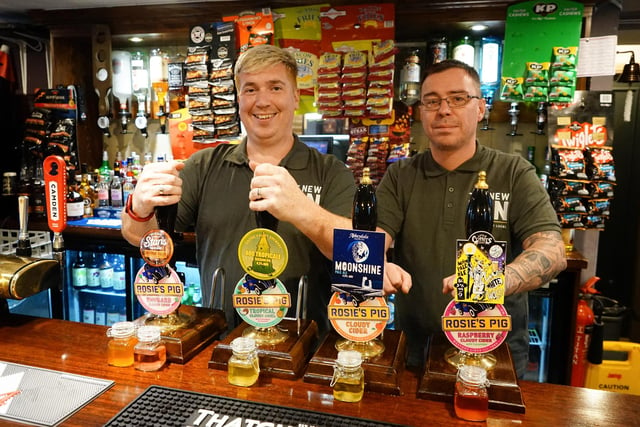 David and Dean Murphy took on the New Inn after being made redundant from their NHS jobs this year. The couple have been together for 15 years and have plenty of industry experience.