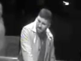 A doorman was attacked at Ripley's Association nightclub on January 14 at around 12.20am. 
Officers believe the man pictured here may have information which can help with the investigation.