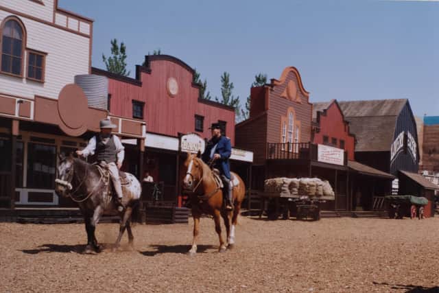 A Wild West town was built as part of the American Adventure development (photo: Gary Murfin)