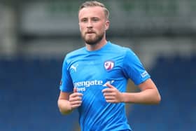 George Cooper made his first Chesterfield start against Eastleigh.