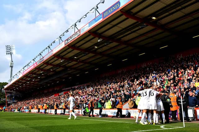 Premier League fans in ground, April 2019. (Photo by Justin Setterfield/Getty Images)