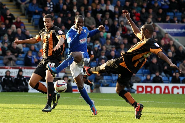 Craig Westcarr scored as Chesterfield won the JPT at Wembley in the 2011/12 season. After spells with Walsall and Portsmouth, he joined Mansfield for the 2015/16 season, scoring three goals in 24 appearances.