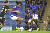 Kiano Dyer (left) and Millwall loan man Rafiq Lamptey. Photos by Tina Jenner