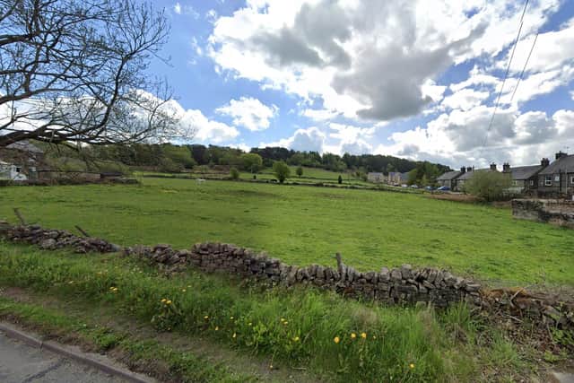 The land on Chesterfield Road is slated for housing development.  (Image: Google)