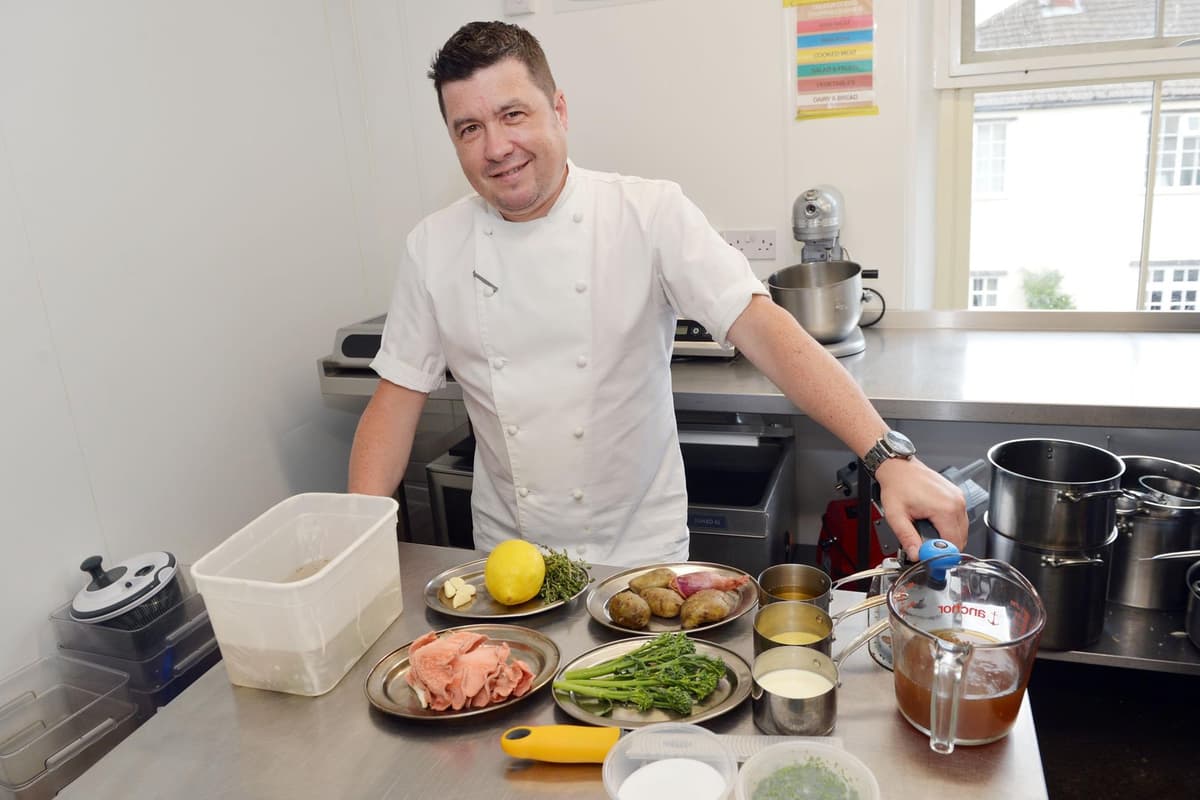 Chris Mapup Tickled Trout recipe: watch chef Chris Mapp show how to cook poached ...