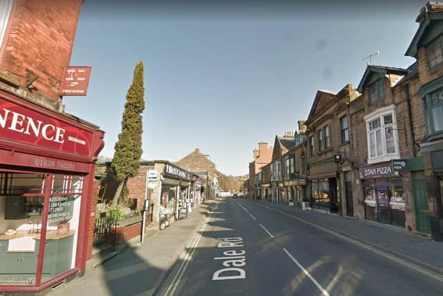 The incident took place on Dale Street in Matlock on Monday, July 19.