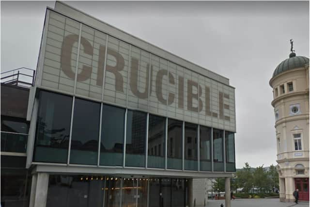 Sheffield's Crucible Theatre.