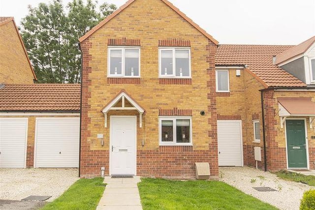 Viewed 1965 times in last 30 days, this three bedroom semi-detached house has a kitchen diner and a large decked area. Marketed by Wilkins Vardy, 01246 580064.