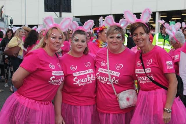 There are 500 spaces still available for this year's night-time charity walk across Chesterfield.