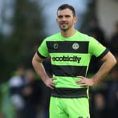 Gavin Gunning, pictured playing for Forest Green Rovers, is thought to be of interest to the Spireites.