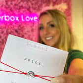 This was a big moment for Letterbox Love - with the business only being two years old.