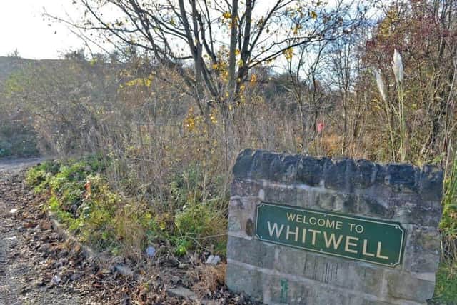 Whitwell colliery development site.