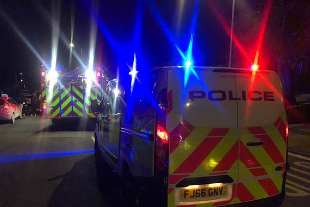 Road was closed in incident at Ringwood Road, Brimington. Inkersall man was charged on suspicion of drink driving and dangerous driving