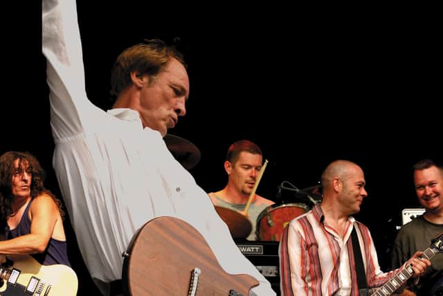 John Otway & The Big Band play at The Flowerpot, Derby, on December 3, 2022.