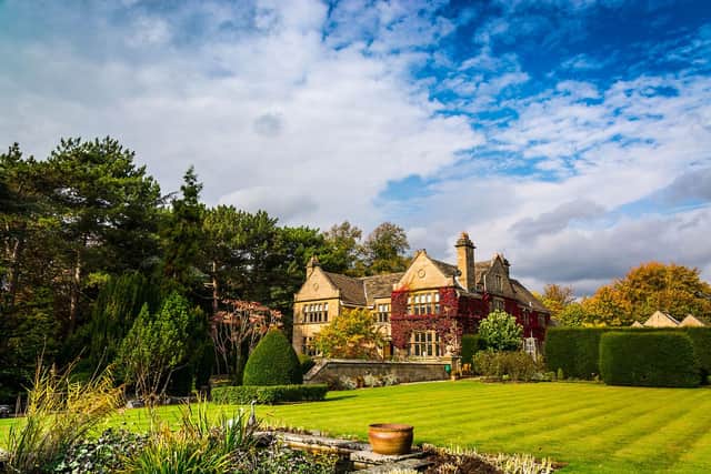 Fischer’s Baslow Hall is located just outside the village of Baslow in the Peak District.