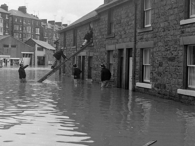 July 1973, Lightwood Road area floods