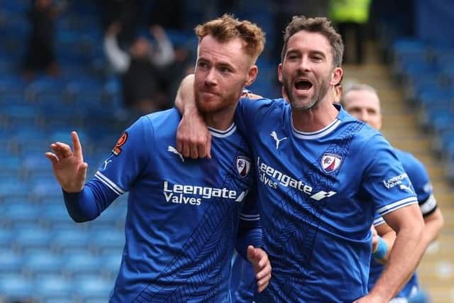 Chesterfield take on Barnet on Saturday. (Photo by Jan Kruger/Getty Images)